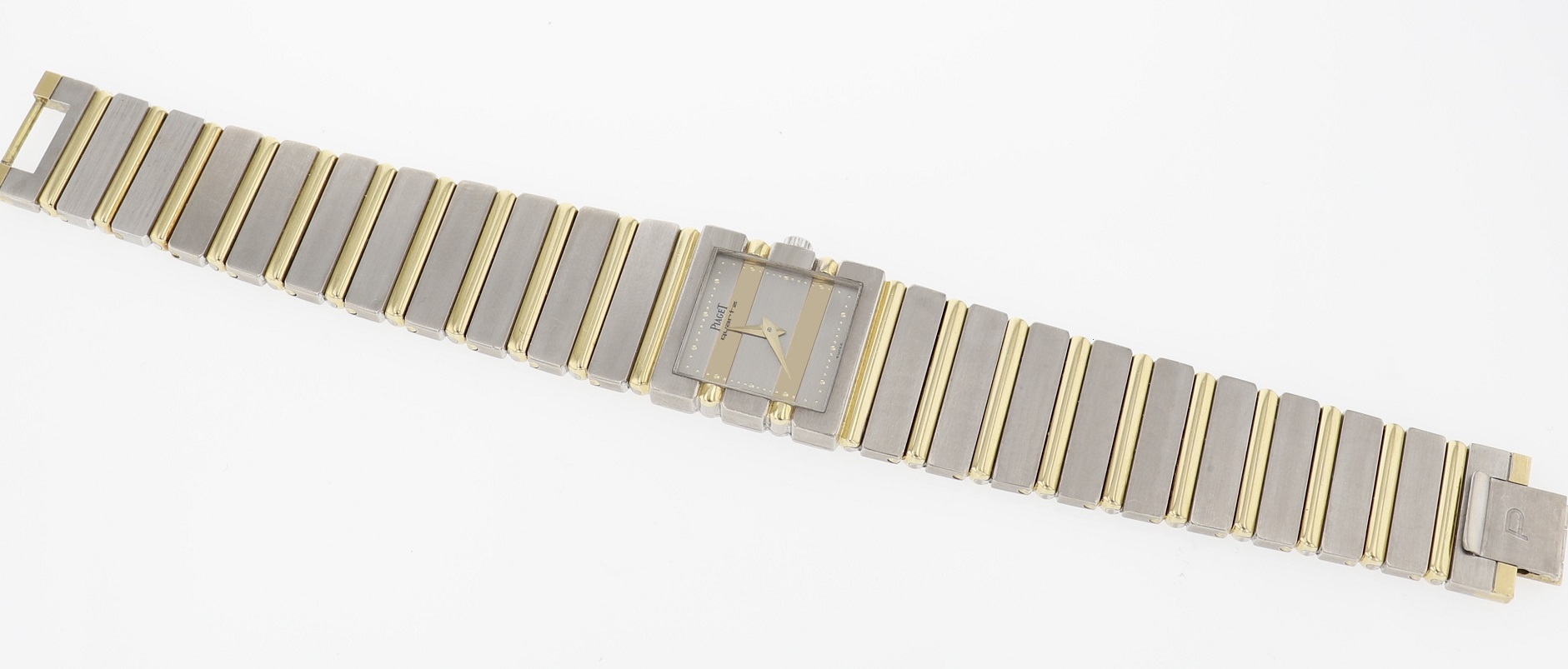 Piaget Polo 8131 C701 Ladies Watch in 18KT White Yellow Gold