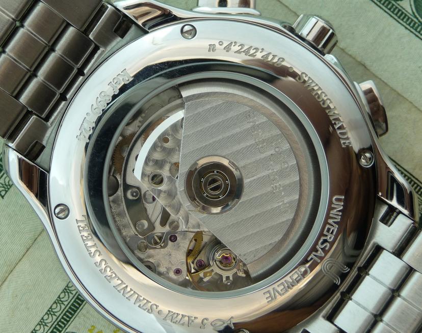 Universal Genève Okeanos moon chronograph 899.124 - Trade Watches Inc.