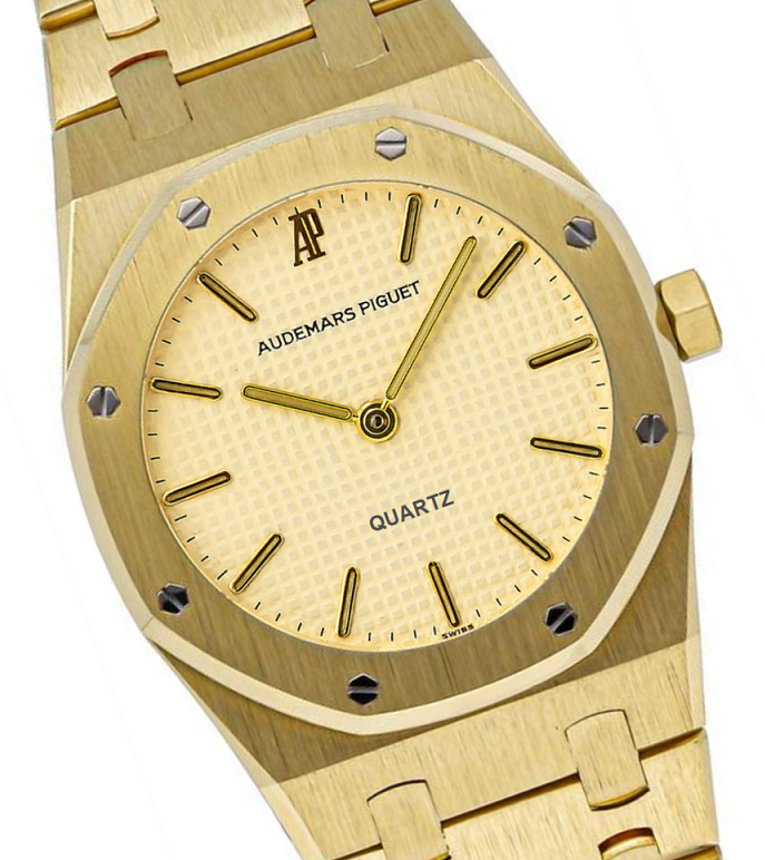 Audemars Piguet Royal Oak Yellow Gold Chronograph Mens Watch 25860BA
